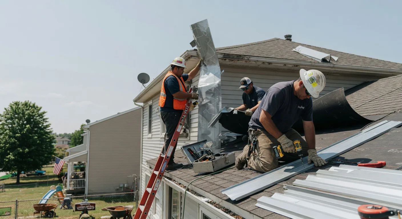 Storm Damage Metal Roof Repair in Wadmalaw Island, SC